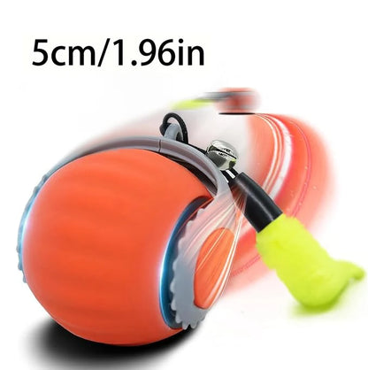 Smart Cat Toys Ball Automatic Interactive Pets Electric Rolling Teaser USB Rechargeable Kitty Moving Bouncing Ball Birthday Gift